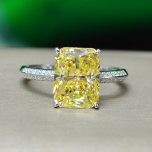 s925 sterling silver cz eternity ring cushion cut diamond